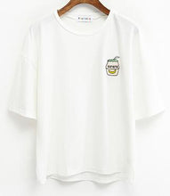 Load image into Gallery viewer, New Cute Banana Milk T-shirt