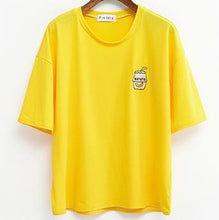 Load image into Gallery viewer, New Cute Banana Milk T-shirt