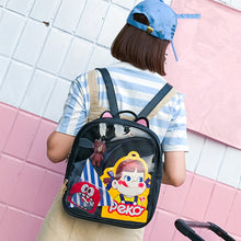 Load image into Gallery viewer, Lovely Cat Ear Leather Backpack
