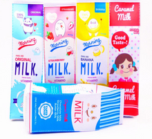 Load image into Gallery viewer, Kawaii Milk Bottle Stationery Pencil Cases