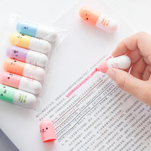 Load image into Gallery viewer, 6 Pcs Kawaii Medicine Highlighters