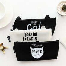 Load image into Gallery viewer, Kawaii Silicon Cat Pencilcase