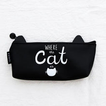 Load image into Gallery viewer, Kawaii Silicon Cat Pencilcase