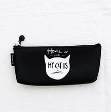 Load image into Gallery viewer, Kawaii Silicon Cat Pencilcase
