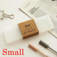 Load image into Gallery viewer, Japanese Cute Transparent Pencil Case