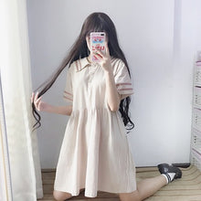 Load image into Gallery viewer, Summer Loose Short-Sleeved Dresses