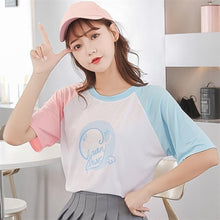 Load image into Gallery viewer, Light Coloured Cute T-shirt