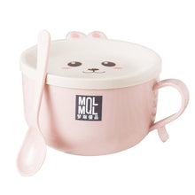 Load image into Gallery viewer, Kawaii Rabbit Bento Box