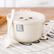 Load image into Gallery viewer, Kawaii Rabbit Bento Box