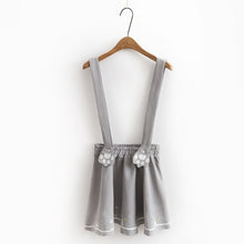 Load image into Gallery viewer, Japanese Kawaii Cat Suspender Skirt