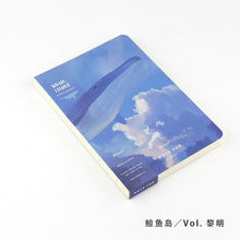 Load image into Gallery viewer, Whale Island Series 100 Pages A5 Japanese Notebook