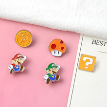 Load image into Gallery viewer, Super Mario! Tie Pins