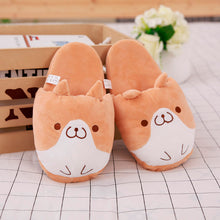 Load image into Gallery viewer, Cute  Winter Dog Slippers