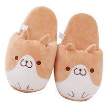 Load image into Gallery viewer, Cute  Winter Dog Slippers