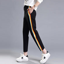 Load image into Gallery viewer, Kawaii Rainbow Striped Pants