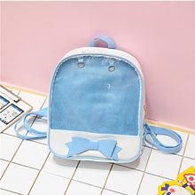 Load image into Gallery viewer, Transparent Kawaii Japanese Backpaks