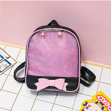 Load image into Gallery viewer, Transparent Kawaii Japanese Backpaks