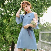 Load image into Gallery viewer, Sweet Sexy Blue Summer Dress