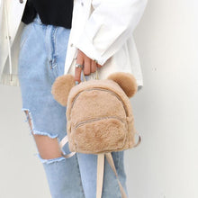 Load image into Gallery viewer, Cute Bear Ears Mini Backpack