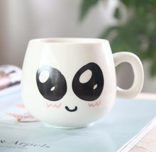 Load image into Gallery viewer, 320ml White Face Mugs Ceramic Cup