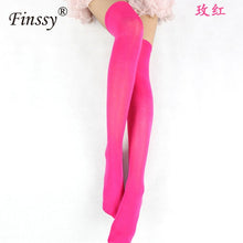 Load image into Gallery viewer, Japanese Velvet Thigh Socks