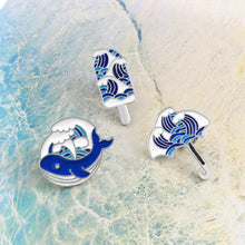 Load image into Gallery viewer, Blue Whale Brooch Series