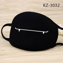Load image into Gallery viewer, Black Unisex Face Mouth Masks