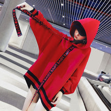 Load image into Gallery viewer, Kpop Black Fashion Hoodies