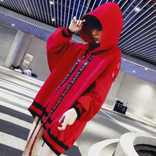 Load image into Gallery viewer, Kpop Black Fashion Hoodies