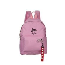 Load image into Gallery viewer, BTS Kpop Black Backpack