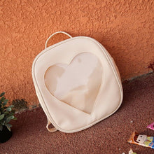 Load image into Gallery viewer, Candy Transparent Heart Shape Backpack