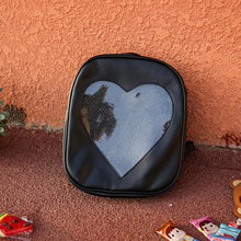 Load image into Gallery viewer, Candy Transparent Heart Shape Backpack