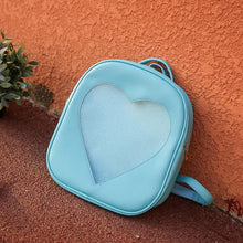 Load image into Gallery viewer, Candy Transparent Heart Shape Backpack
