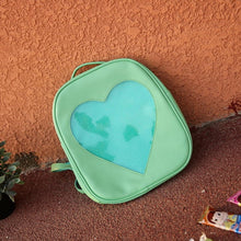 Load image into Gallery viewer, Candy Transparent Heart Shape Backpack