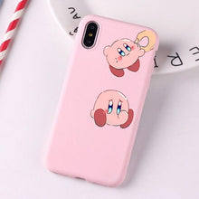 Load image into Gallery viewer, Kirby Soft Silicone Phone Case