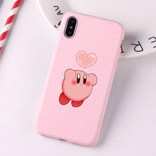 Load image into Gallery viewer, Soft Kirby Silicone Phone Case