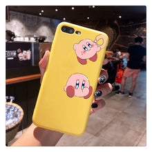 Load image into Gallery viewer, Soft Kirby Silicone Phone Case