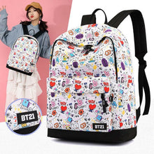 Load image into Gallery viewer, New BT21 Kawaii Backpack