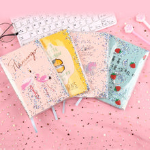 Load image into Gallery viewer, Teen Heart Sequins Student Notepad