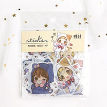 Load image into Gallery viewer, 40 Pcs Anime Girl Sticker Package