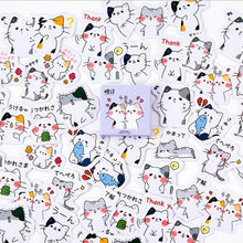 Load image into Gallery viewer, 45pcs Cartoon Mini Paper Sticker Package