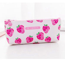 Load image into Gallery viewer, Kawaii Cute Pink Strawberry Pencilcase