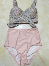 Load image into Gallery viewer, Newest Plaid Two Pieces Bikini
